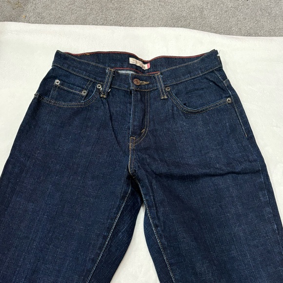 LEVI’S Women’s Vintage Relaxed Boot Cut 550 Denim Jeans - dark wash, size 4M - Picture 2 of 7
